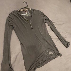 Claudio Milano Jersey Linen Henley